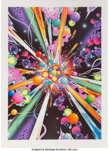 Andrew McAttee (b. 1972) Ultra Magnetic Smash 12: Andrew McAttee (b. 1972) Ultra Magnetic Smash 1215, 2015 Digital print in colors on paper 33-1/2 x 24 inches (85.1 x 61 cm) (sheet) Ed. 48/50 Signed and numbered in pencil along lower edge HID03101062