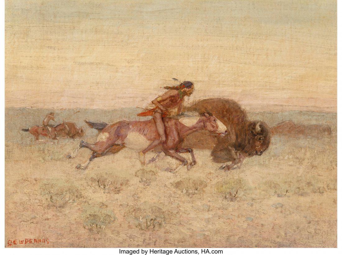 Edwin Willard Deming (American, 1860-1942) Buffa (1 of 3)