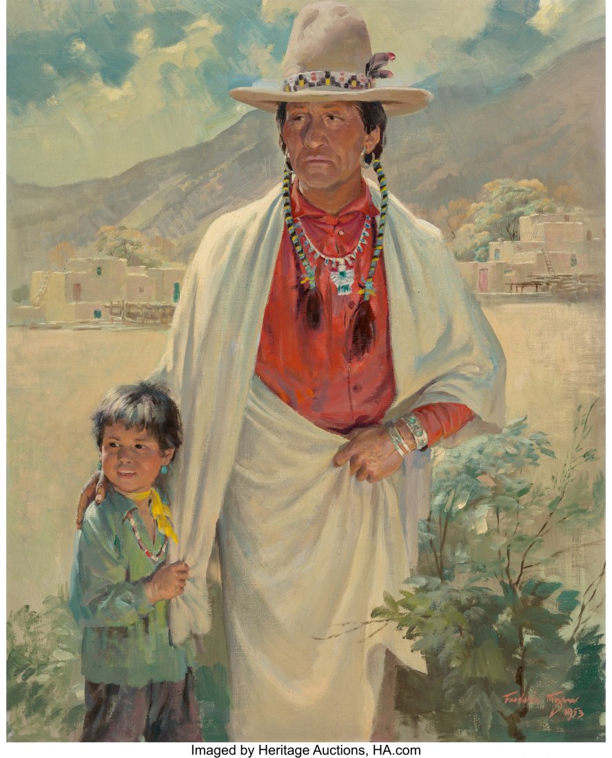 Frederic Kimball Mizen (American, 1888-1964) Chi (1 of 2)