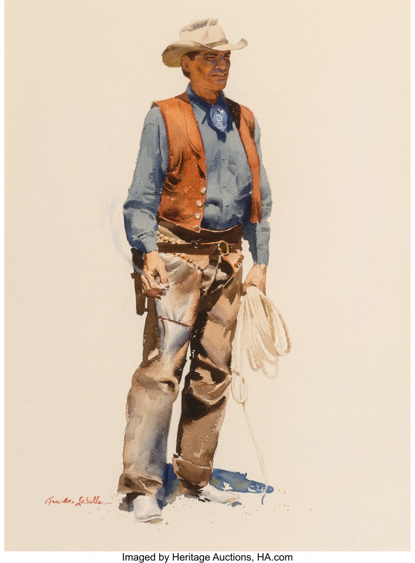 Charles LaSalle (American, 1894-1958) Old Time R (1 of 3)