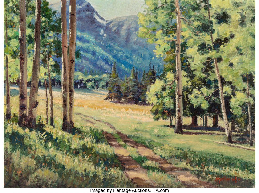 Alfred Nestler (American, 1900-1970) Mountain Ro (1 of 2)