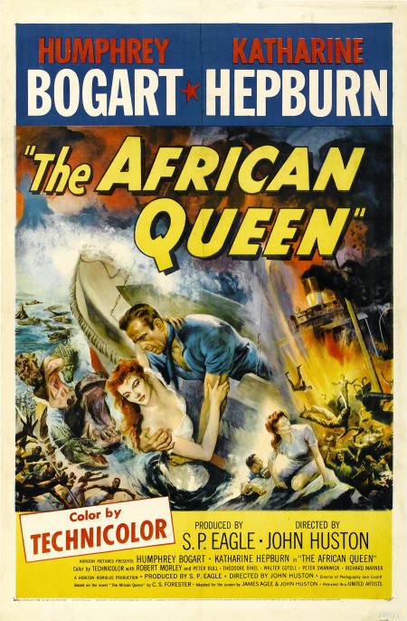 The African Queen (United Artists, 1952). One
