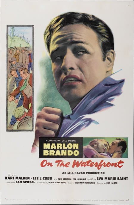 On the Waterfront (Columbia, 1954). One Sheet