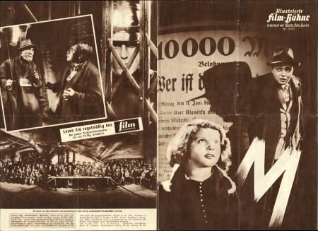 M (Vereinigte Star-Film GmbH, 1931). German