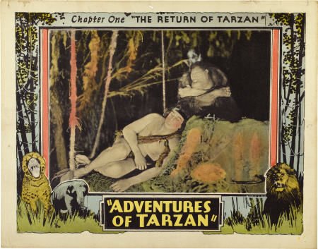 The Adventures of Tarzan (Numa, 1921). Lobby