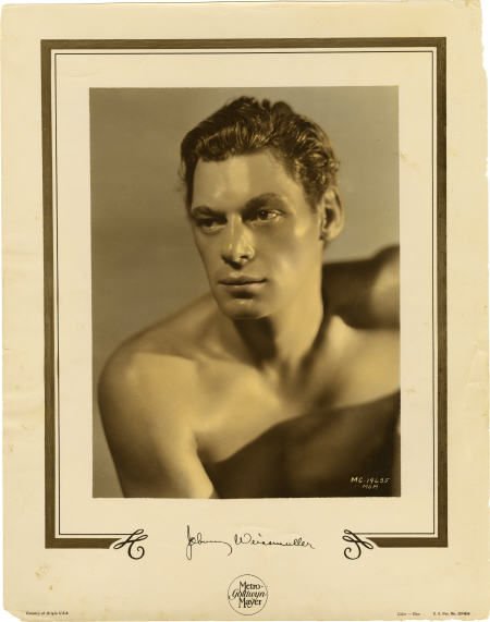 Johnny Weissmuller Color-Glos Still (MGM,
