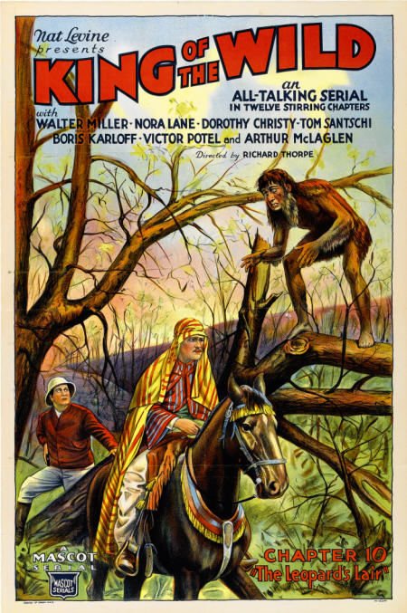 King of the Wild (Mascot, 1931). One Sheet (27"