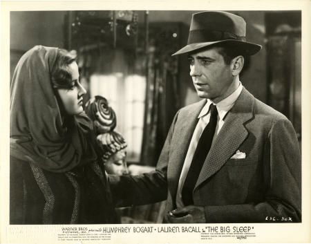 Humphrey Bogart and Martha Vickers in The Big