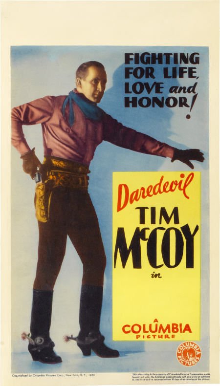 Tim McCoy Stock (Columbia, 1932). Midget Window