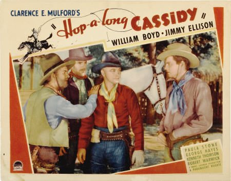 Hop-a-long Cassidy (Paramount, 1935). Lobby Card