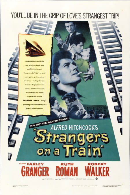 Strangers on a Train (Warner Brothers, 1951).