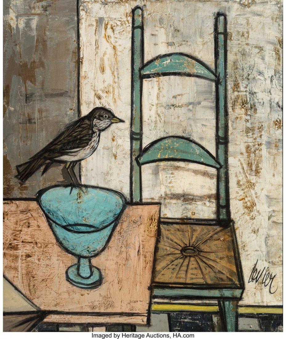 Charles Levier (French, 1920-2003) L'Oiseau Oil : Charles Levier (French, 1920-2003) L'Oiseau Oil on canvas 24 x 20 inches (61.0 x 50.8 cm) Signed lower right: Levier HID03101062020 © 2020 Heritage Auctions | All Rights Reserved