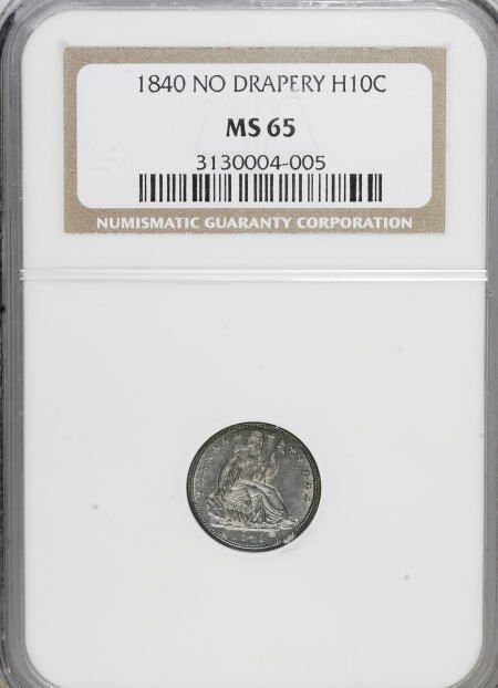 1840 H10C No Drapery MS65 NGC.