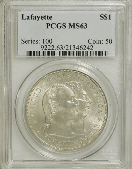 1900 $1 Lafayette Dollar MS63 PCGS.