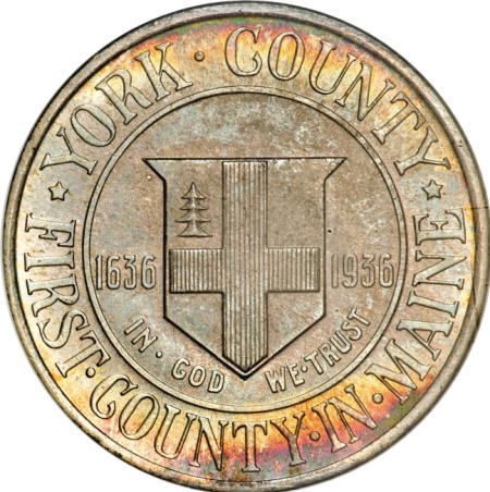 1936 50C York MS68 NGC.