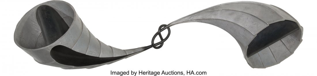 John Newman (American, b. 1952) Turning the Tide: John Newman (American, b. 1952) Turning the Tide, 1990 Cast aluminum 43 x 36 x 75 inches (109.2 x 91.4 x 190.5 cm) PROPERTY OF THE MCNAY ART MUSEUM, SAN ANTONIO, SOLD TO BENEFIT THE ACQUISITION FUND H