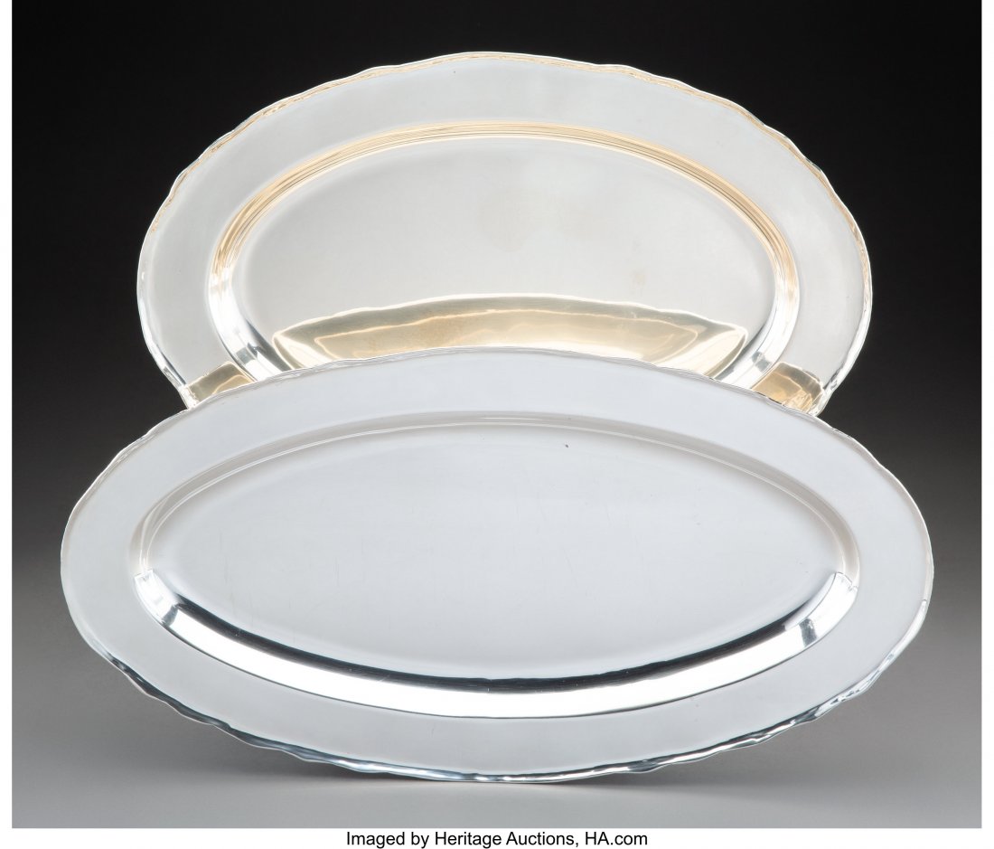Two Camusso Silver Serving Trays, Lima, Peru, 20 (1 of 3)