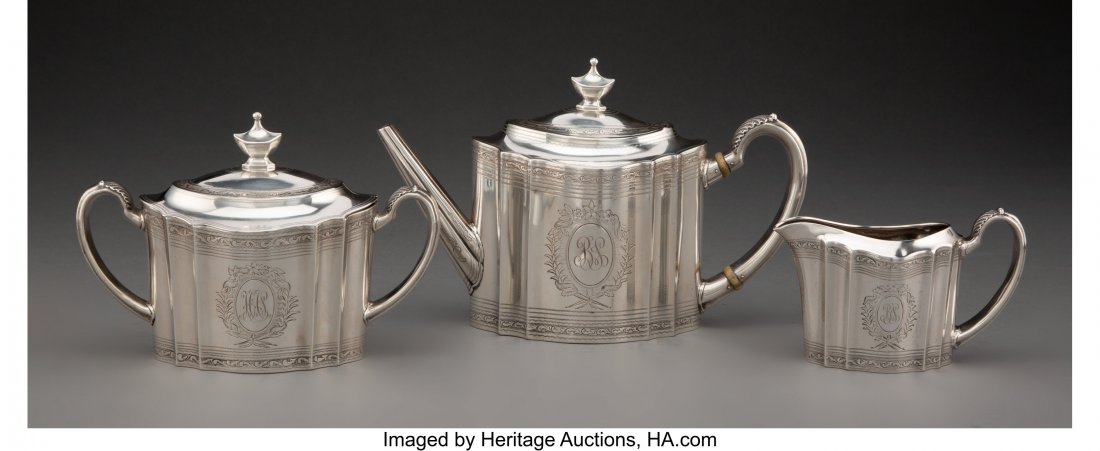 A Three-Piece Tiffany & Co. Paul Revere Pattern (1 of 3)