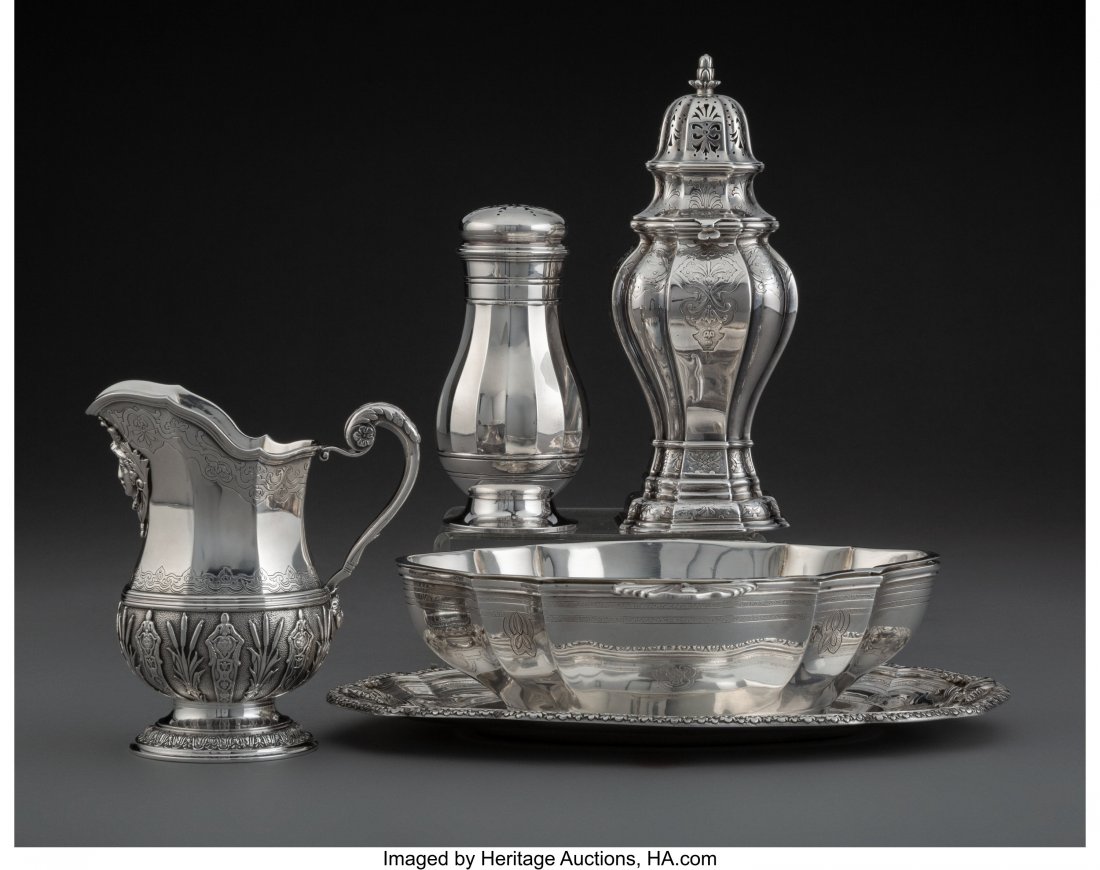 A Group of Four Maison Cardeilhac French Silver (1 of 5)