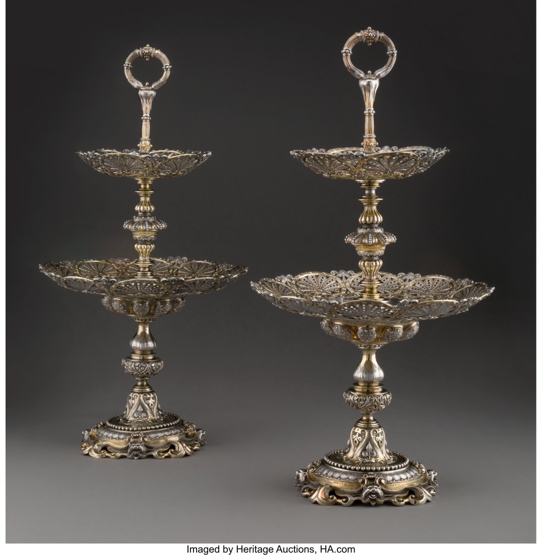 A Pair of R & S Garrard & Co. Partial (1 of 5)