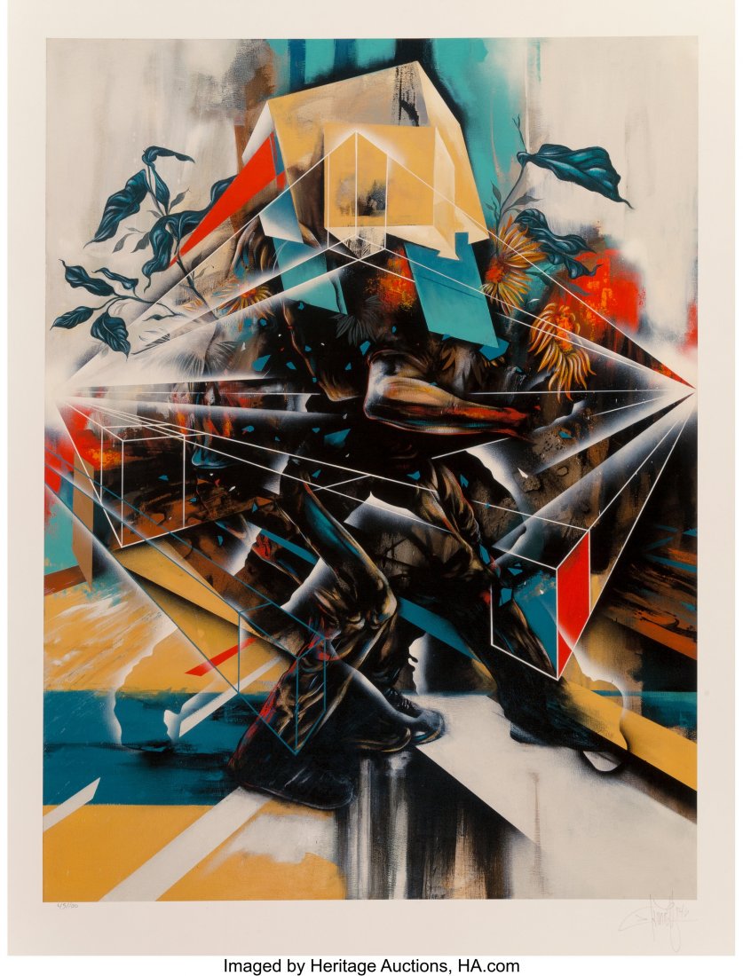 Dave Kinsey (b. 1971) Riot & Reason, 2014 Archiv: Dave Kinsey (b. 1971) Riot & Reason, 2014 Archival pigment print in colors on Fine Art paper 29 x 22 inches (73.7 x 55.9 cm) (sheet) Ed. 45/100 Signed, numbered, and dated in pencil along lower ed