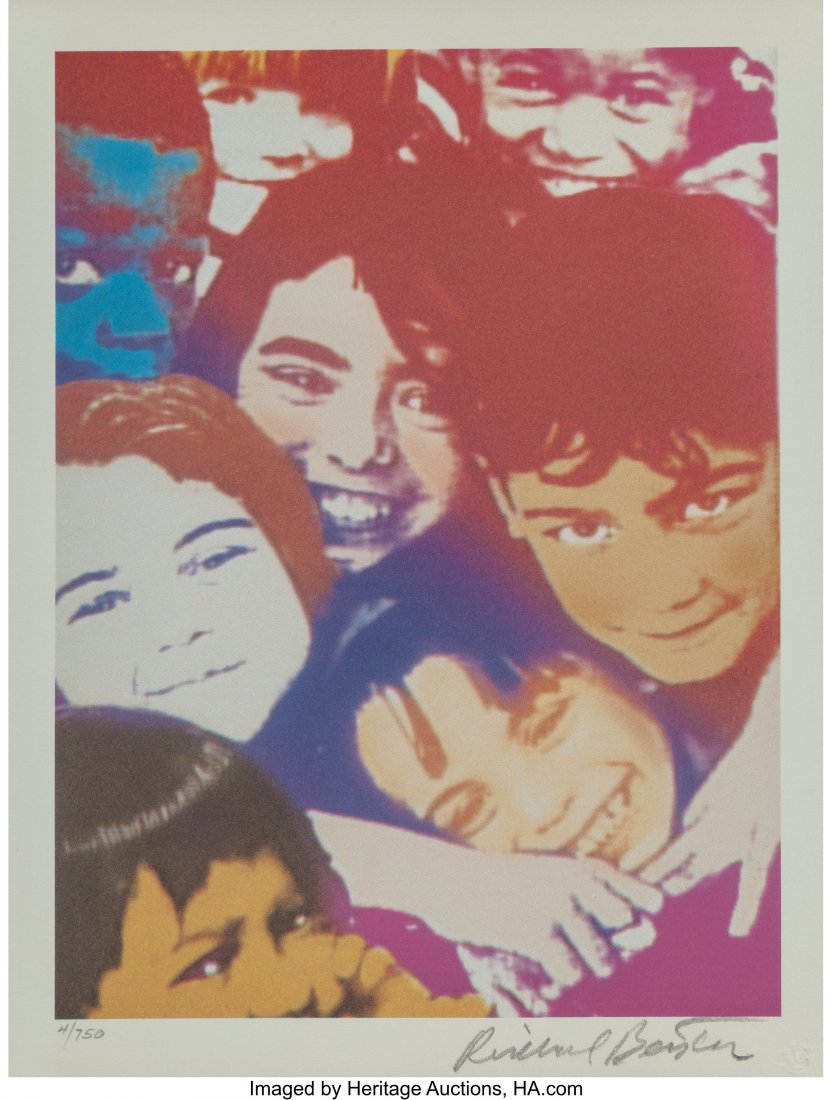 Richard Bernstein (1939-2002) True Colors, 1990: Richard Bernstein (1939-2002) True Colors, 1990 Offset lithograph in colors on rag paper 11 x 8-1/2 inches (27.9 x 21.6 cm) (sheet) Ed. 4/750 Signed and numbered in pencil along lower edge, with publi