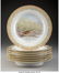 61164: A Set of Seven Royal Copenhagen Flora Danica Gam