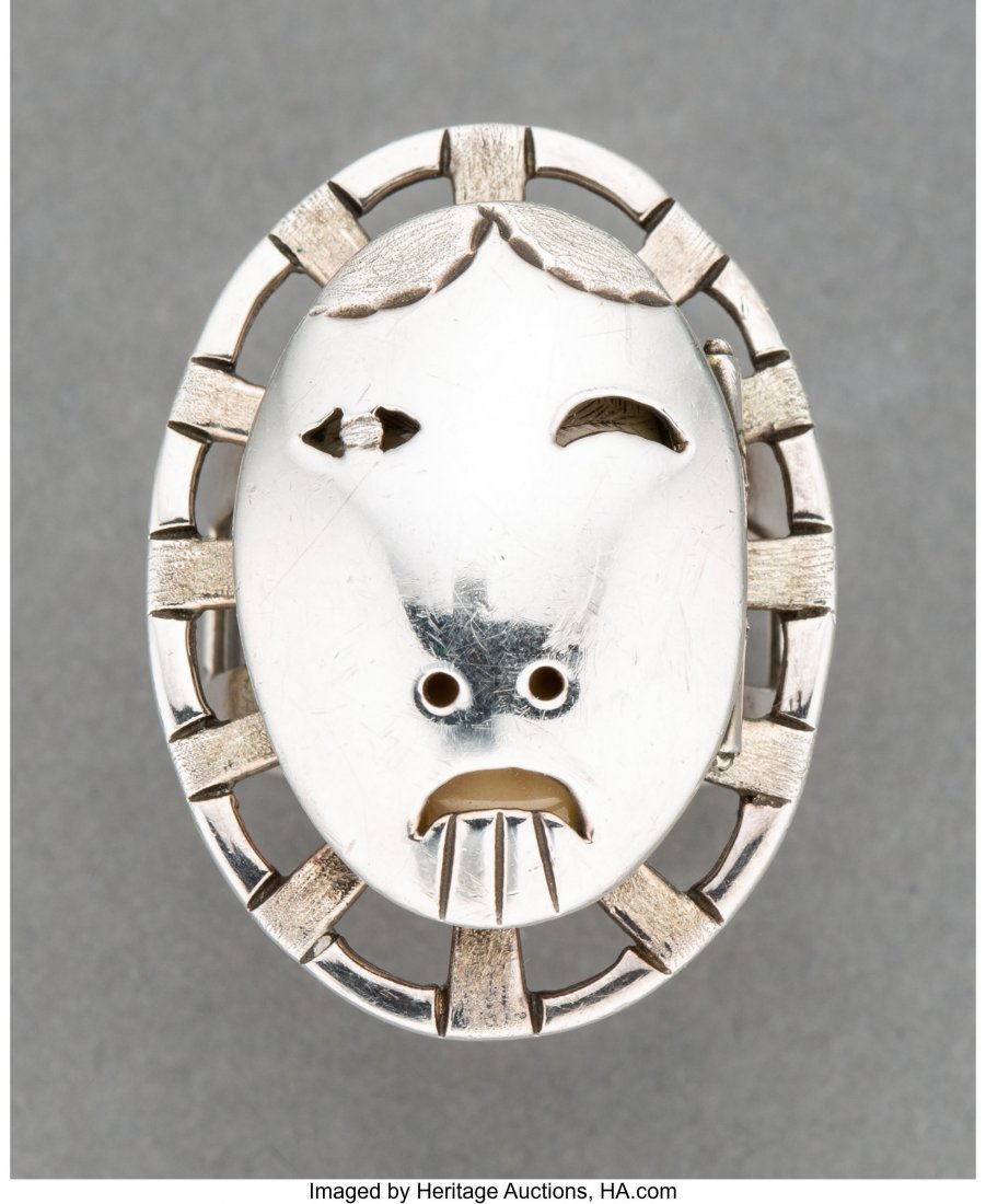 An Eskimo Transformation Ring   Woman in the Moo (1 of 3)