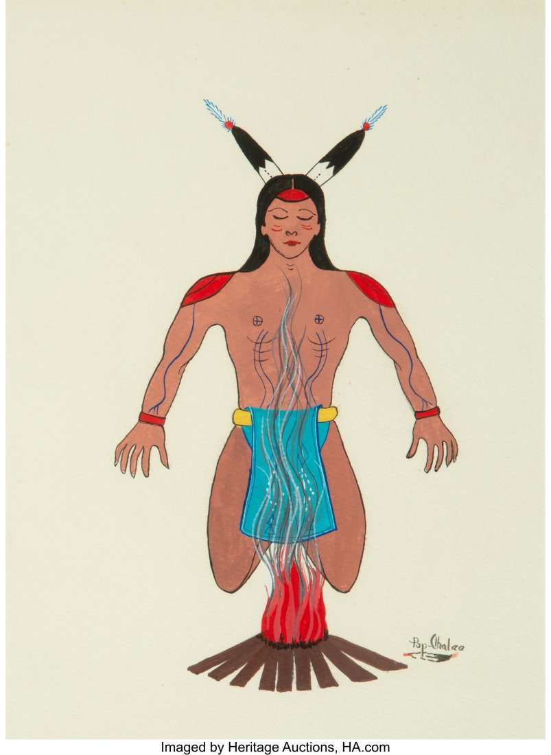 Merina Lujan (Pop Chalee) (Tewa, 1908 – 1 (1 of 4)