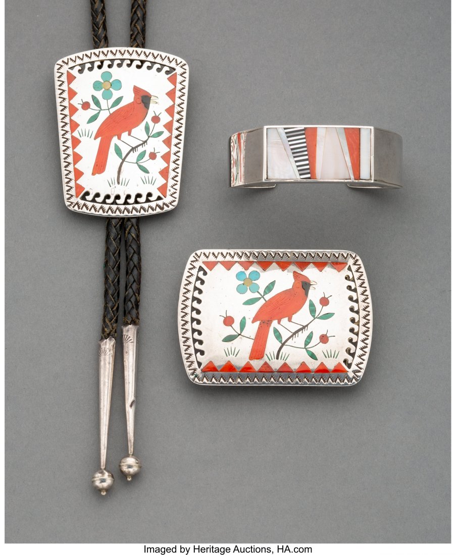 Three Southwest Jewelry Items  c. 1985  includin (1 of 1)