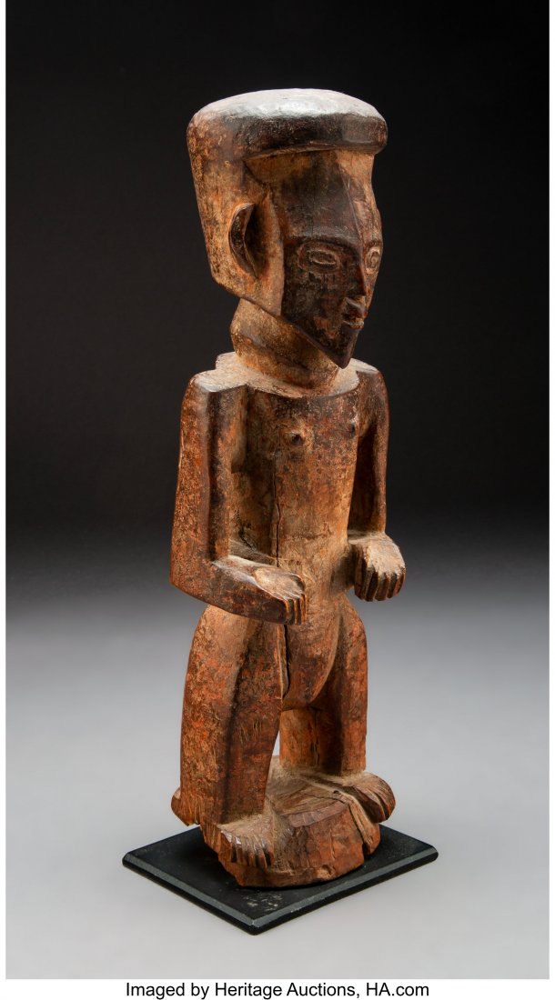A Kusu Standing Ancestor Figure  Democratic Repu (1 of 4)