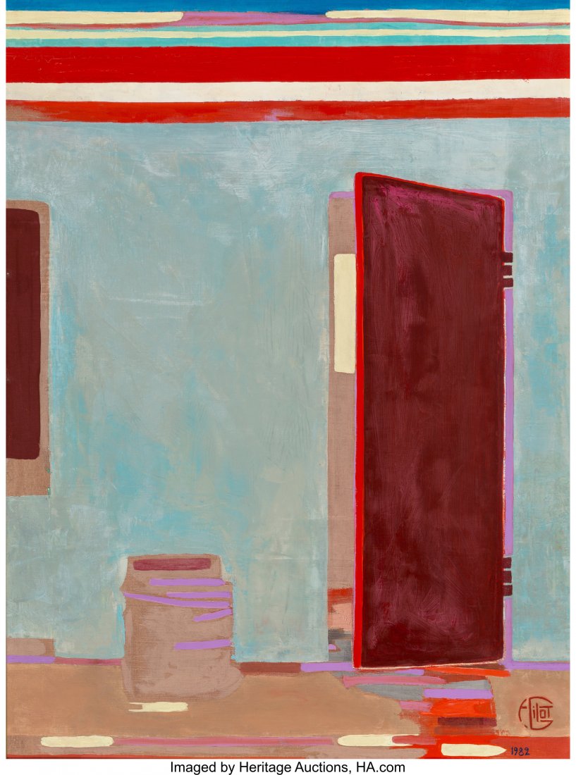 Françoise Gilot (French, b. 1921) Half-op (1 of 3)