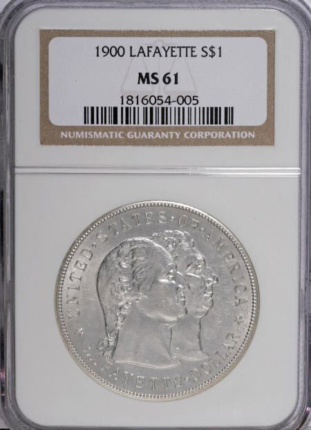 1900 $1 Lafayette Dollar MS61 NGC.