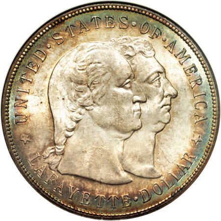 1900 $1 Lafayette Dollar MS64 <S NGC.