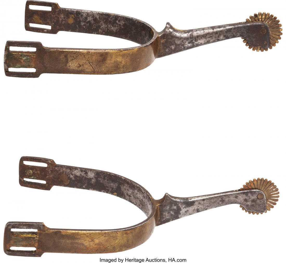 Dragoon Strap Spurs: Possible US 1833 Spurs. On: Dragoon Strap Spurs: Possible US 1833 Spurs. Only speculation can be offered as to what the 1833 Dragoon spur looked like, but R. Stephen Dorsey gives some hints in his book "The American Military Spu