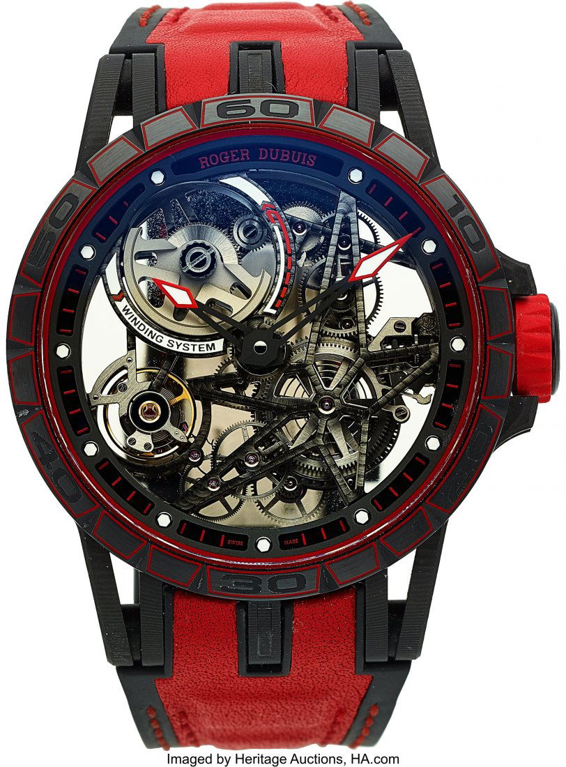 Roger Dubuis, Excalibur Spider Red Skeleton, Car (1 of 5)