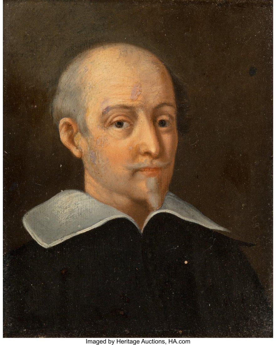 Continental School (19th Century) Portrait of a : Continental School (19th Century) Portrait of a Gentleman Oil on panel 6-5/8 x 5-1/2 inches (16.8 x 14.0 cm) FROM THE COLLECTION OF I.S.K REEVES V AND SARA W. REEVES HID03101062020 © 2020 Heritag