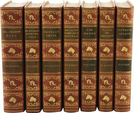 7 Sporting Novels by Robert Smith Surtees.