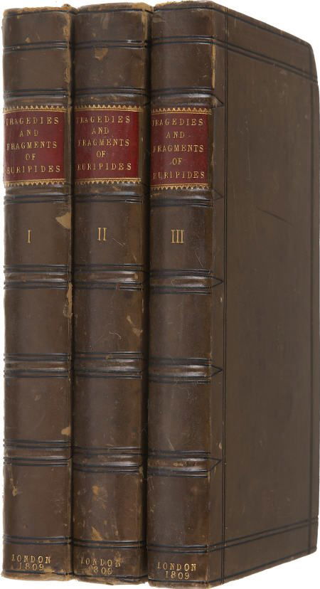 Nineteen Tragedies & Fragments of Euripides 1809
