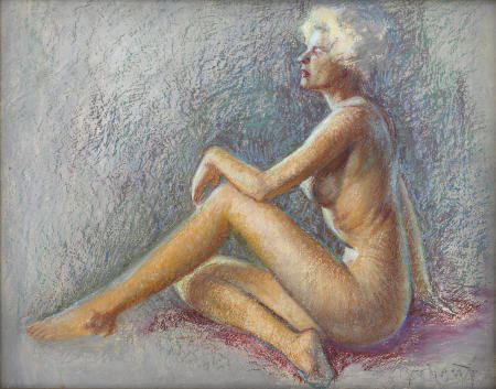 ZOE MOZERT (American 1904 - 1993) Nude, circa 19