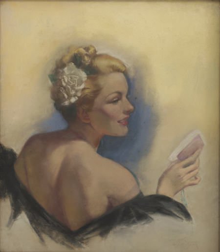 ZOE MOZERT (American 1904 - 1993) A Blonde with