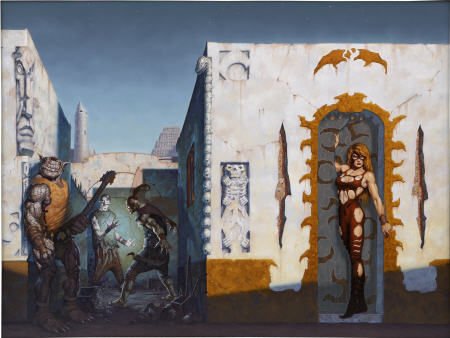 GERALD BROM (American b.1965) The Amber