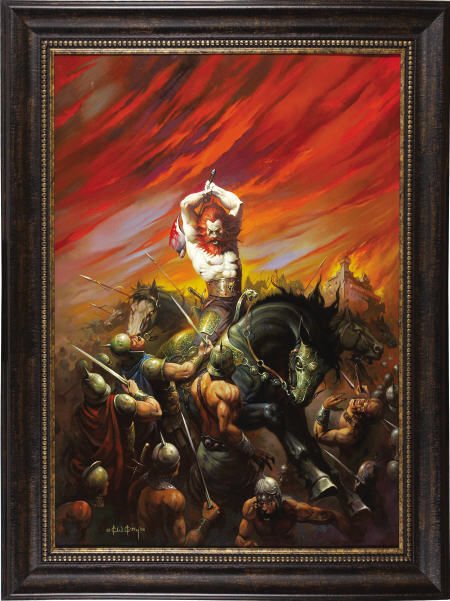Ken Kelly - "The Gods In Darkness" Cover Art