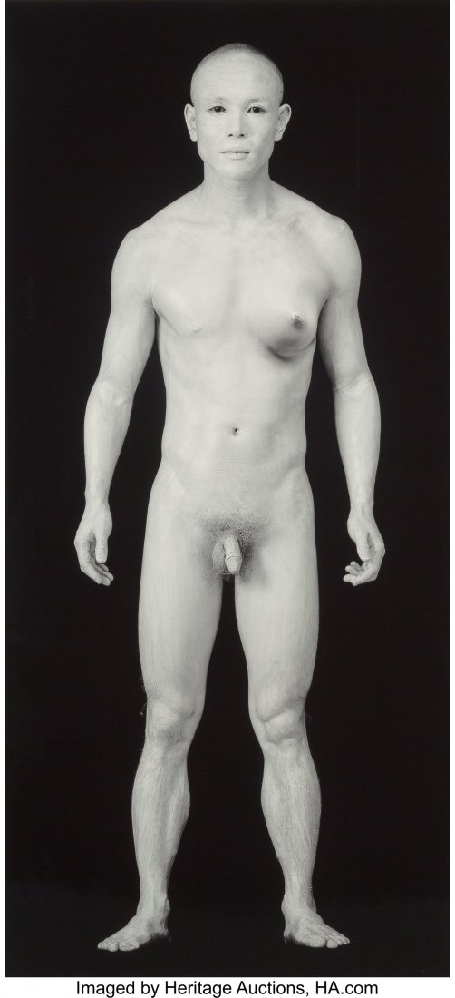 Chi Peng (Chinese, b. 1981) Consubstantiality I,: Chi Peng (Chinese, b. 1981) Consubstantiality I, II, and III (triptych), 2003 Digital dye coupler, each 75 x 35 inches (190.5 x 88.9 cm) (each) Each signed, titled, dated, and editioned '1/10' in ink