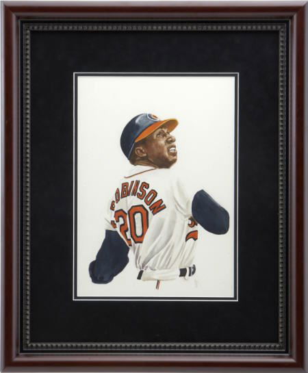1985 Frank Robinson Original Art by Dick Perez.