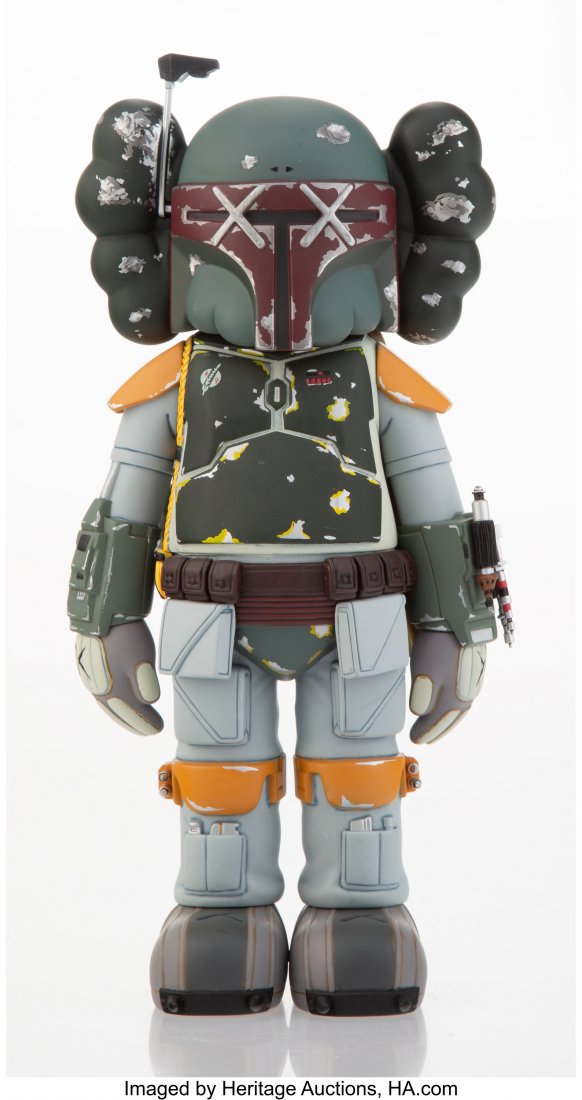 KAWS X Lucas Films Boba Fett Companion, 2013 Pai (1 of 3)
