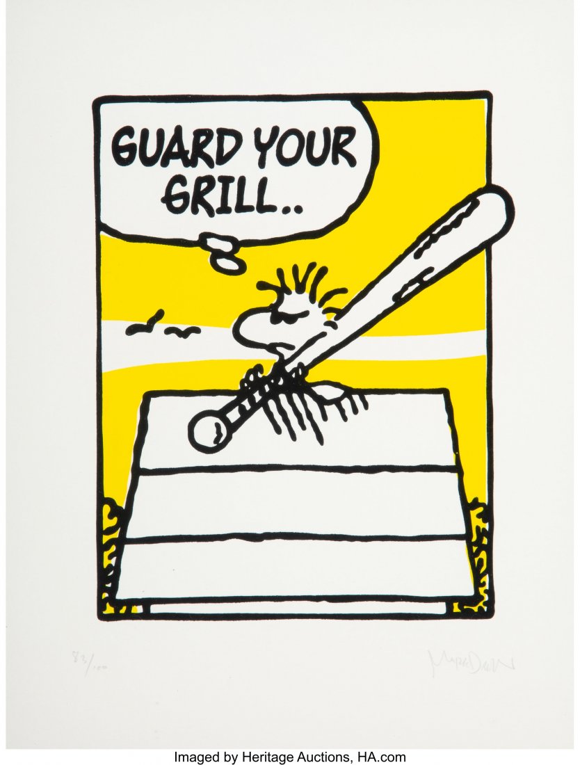 Mark Drew (b. 1978) Guard Your Grill (Naughty by (1 of 2)