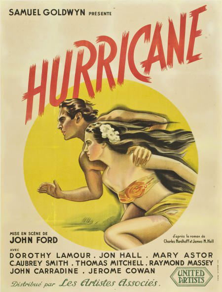The Hurricane (United Artists, 1937). French