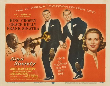 High Society (MGM, 1956). Title Lobby Card (11"