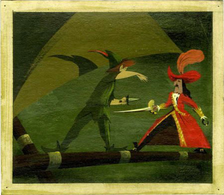 Mary Blair Peter Pan Concept Painting Art 1953